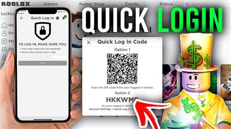 Quick Login – Roblox Support.